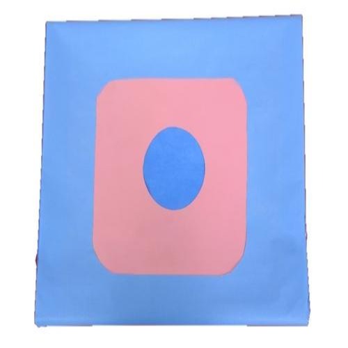 Arm O Drape Sheet with Elastic Aperture, Laminated Absorbent Fabric, Size 1.60 x 1.80 Mtr (Pack of 4)