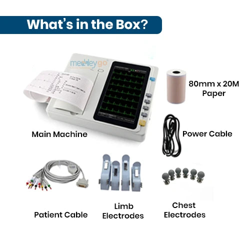 3 channel ecg machine