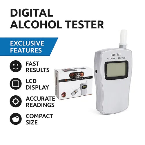 Digital Alcohol Tester Breathalyzer