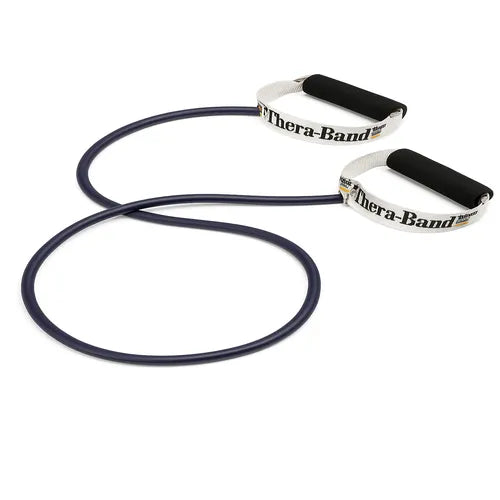 Original Theraband Blue Tubing with Soft Handle