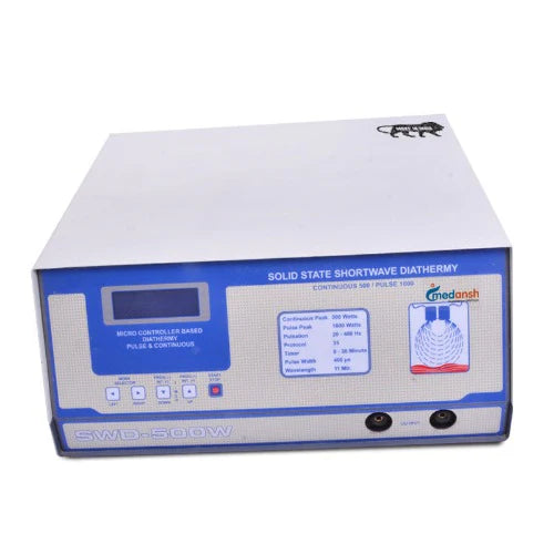 Medansh Solid State Short Wave Diathermy with 1 year warranty