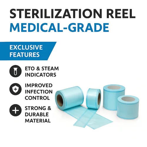 Sterlization Reel Medical Grade Paper Poly