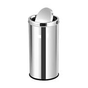 Swing Open-Top Dust Bin SS 12X28 50L