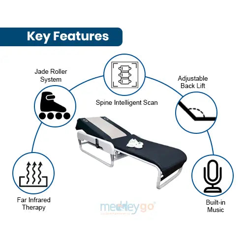 V3 massage bed for far infrared therapy key features