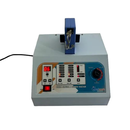 Medansh Cervical Lumbar Digital Traction Machine Delux with 1year warranty