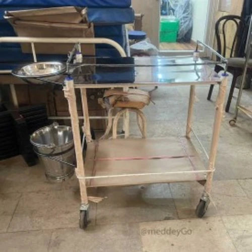 Dressing Trolley MS Frame and SS Top