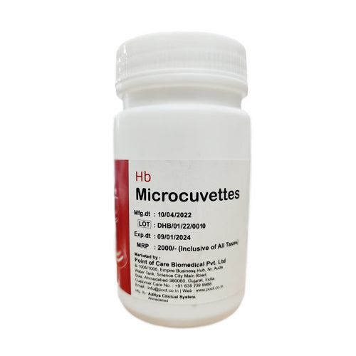 POC Digital Hemoglobin Meter Test Strips 50 Unit