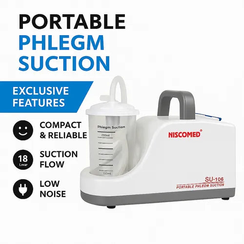 portable suction machine su 106 from Niscomed