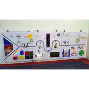 Sensory Learning Wall Panels with Sensory Play Station