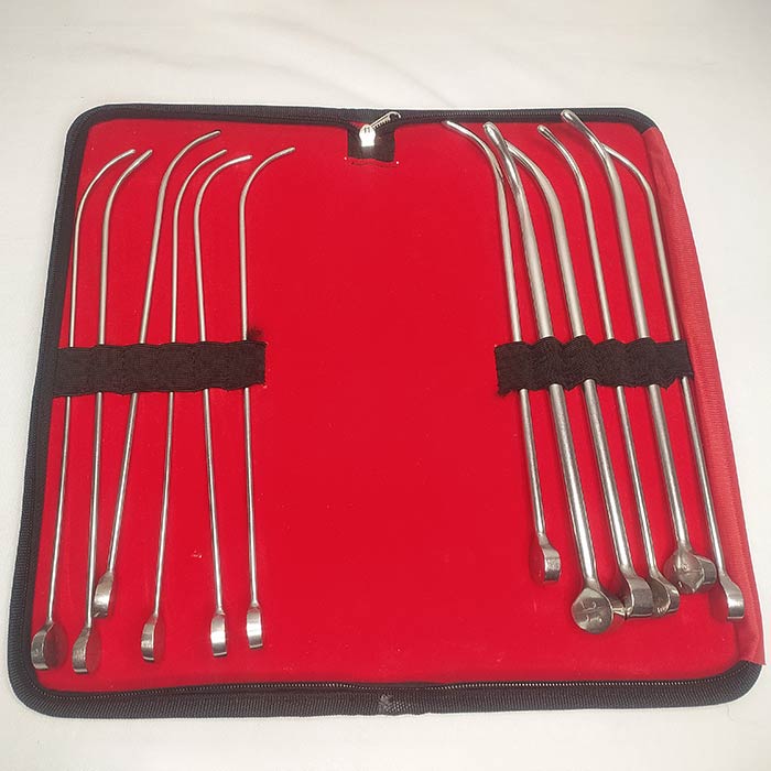 Urethral Lister Bougies Dilator Set of 12