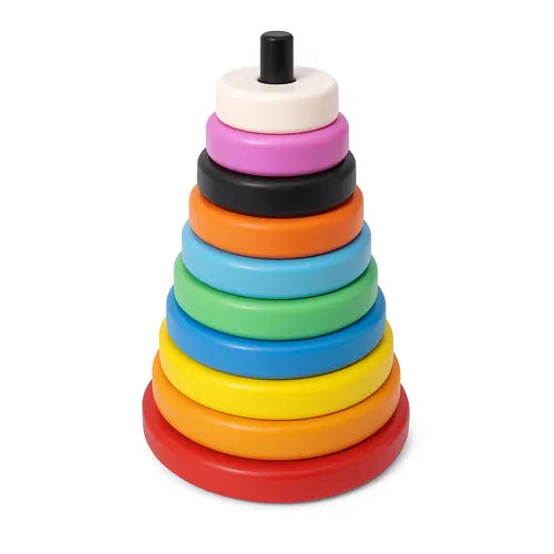 wooden pyramid round for occupational therapy