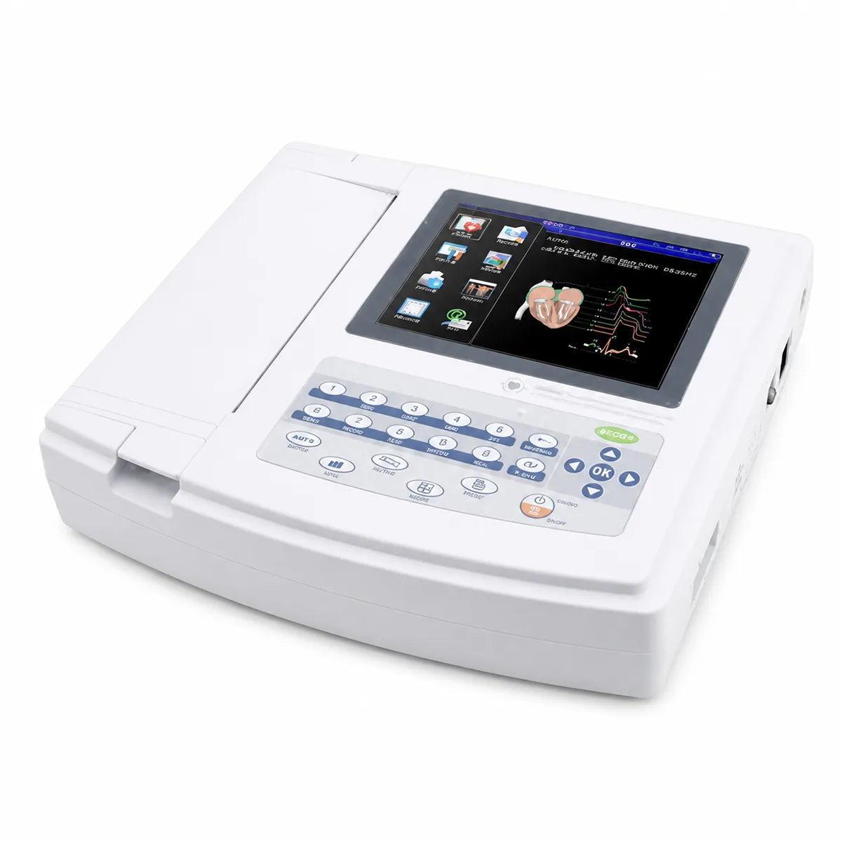12 channel ecg  machine