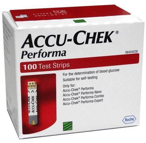 Accu Chek Performa Strips - Pack of 100