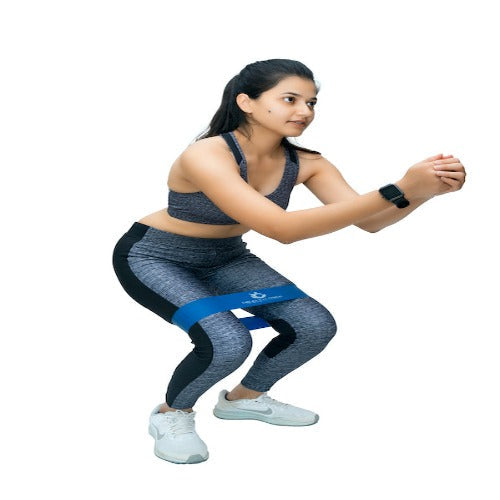Exercise Resistance Loop Bands, 12-Inch X 3 Inch, Set Of 4 Resistance Exercise Bands For Physical Therapy, Rehab, Stretching, Home Fitness, Yoga And More