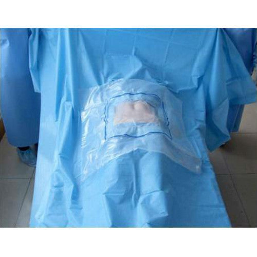 disposable cesarean surgical drape