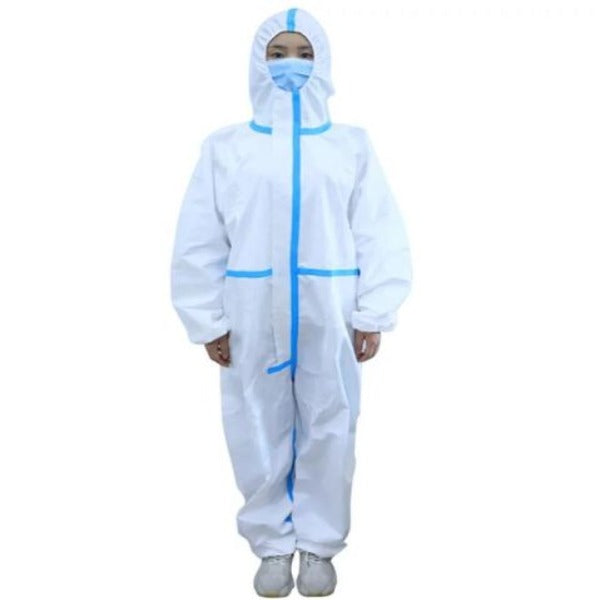 Disposable Dongre Coverall Suit with Seam 60 to 70 GSM (Pack of 4)