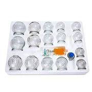 Acupressure Vacuum Fire Glass Cupping Therapy Kit
