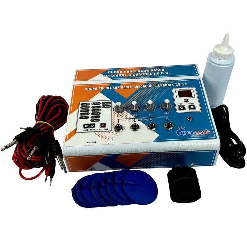 Medansh Automode 4 Chennal Tens Machine with 1 Year warranty – MeddeyGo.com