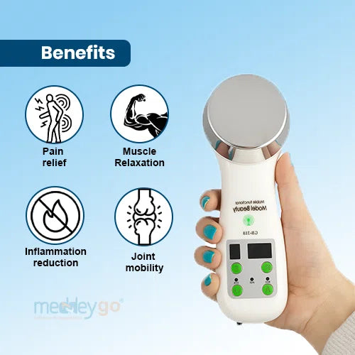 1Mhz physiotherapy ultrasound therapy machine