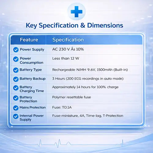 1 channel ecg machine