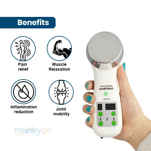 1mhz physiotherapy ultrasound therapy machine benefits