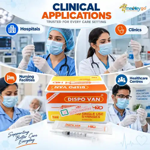 1ml disposable syringes