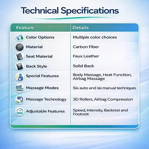 3D zero gravity massage chair 