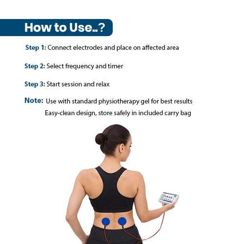 4-channel physiotherapy machine