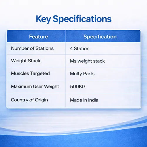 4 station multi gym machine
