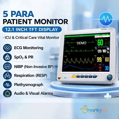 5 para patient monitor