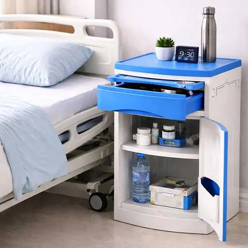 abs bed side locker