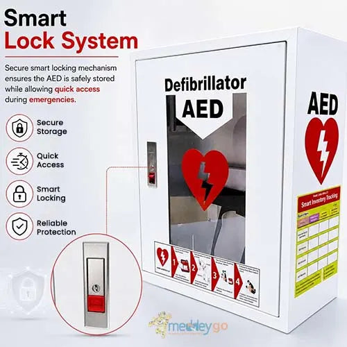 AED Cabinet with Alarm 