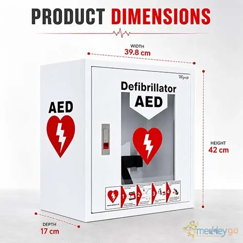 AED Cabinet with Alarm uses