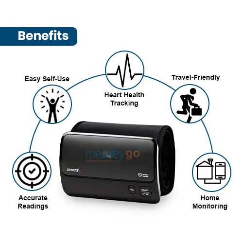 Omron HEM-7600T Tubeless Bluetooth BP Monitor