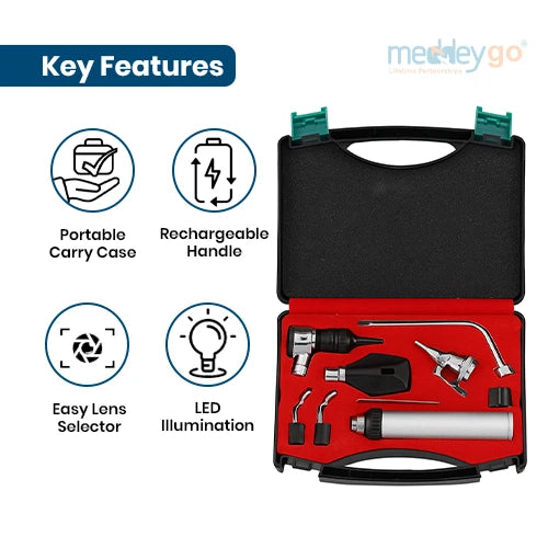 direct oto-opthalmoscope set 
