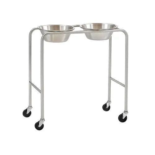 double basin stand with bowl MS