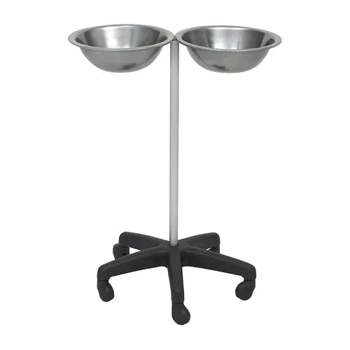double wash basin stand