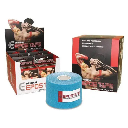 EPOS Original Korean Kinesio Tape Blue 5cm X 5m Box of 6 Rolls