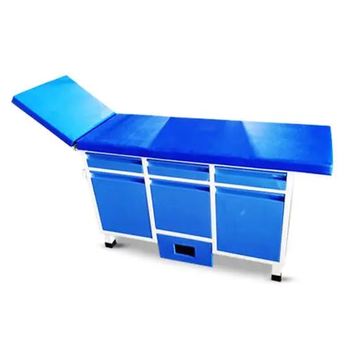 examination couch drawer cabinet with footstep