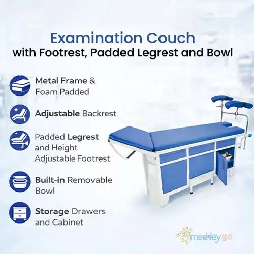 examination couch

