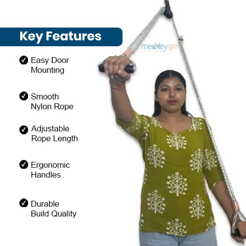 Medansh Shoulder Pulley Multi use for Home Gym Exercise and Physical Therapy