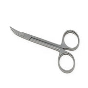 knapp iris scissor curved ss