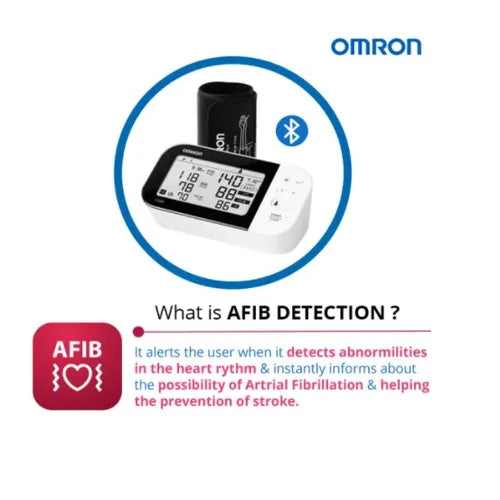 Omron HEM-7361T Bluetooth BP with AFIB Detection