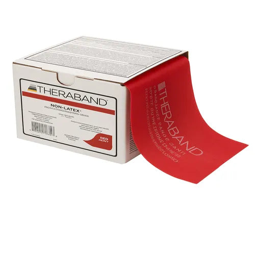 Theraband Resistive Band Latex Free Red