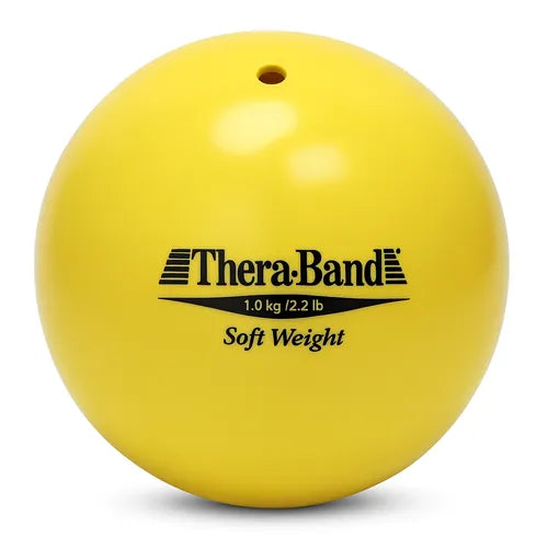 Original Theraband Soft Weight Medicine Ball 1 Kg Yellow