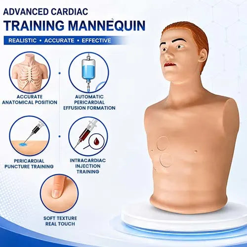 Pericardial Puncture and Intracardial Injection Training Simulator