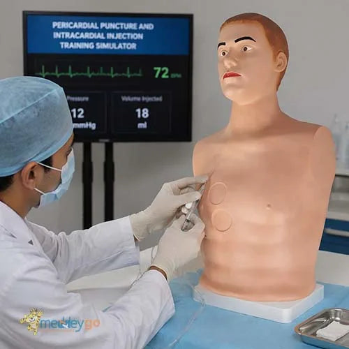 Pericardial Puncture and Intracardial Injection Training Simulator