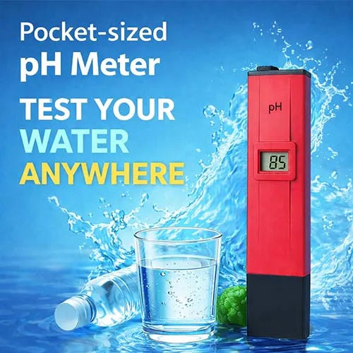 Pocket-Sized Digital pH Meter Water Quality Tester