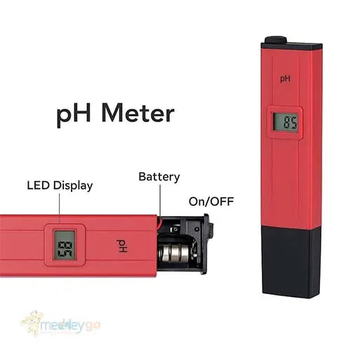 Pocket-Sized Digital pH Meter Water Quality Tester