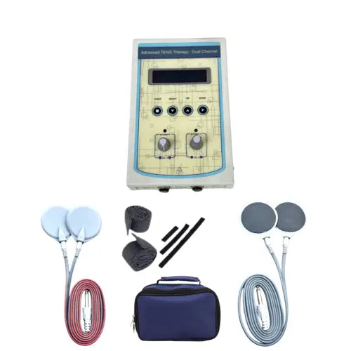 portable 2 channel tens lcd